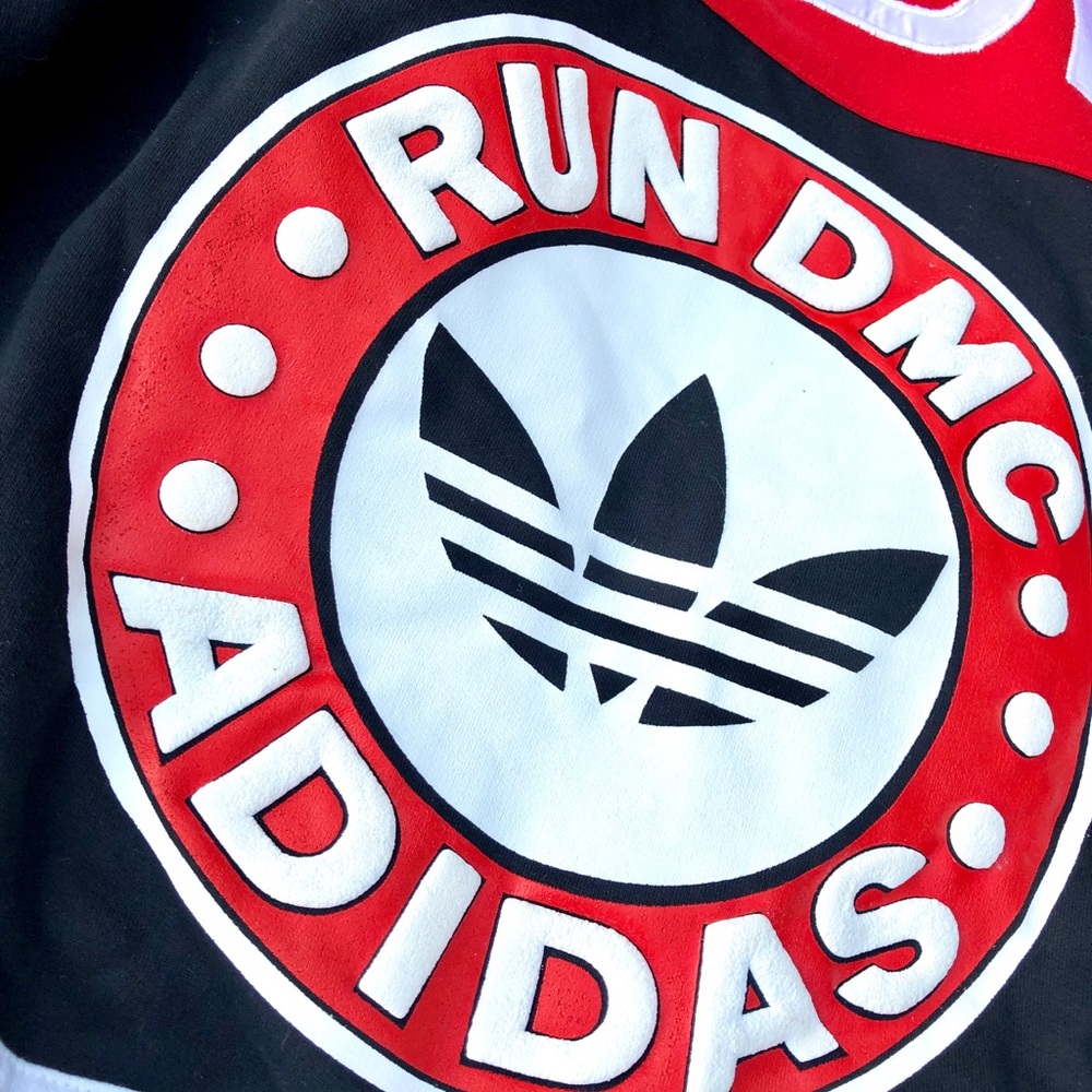 🎤🎤 Vintage 90s Run DMC Adidas Sweatshirt - Picture 8 of 8